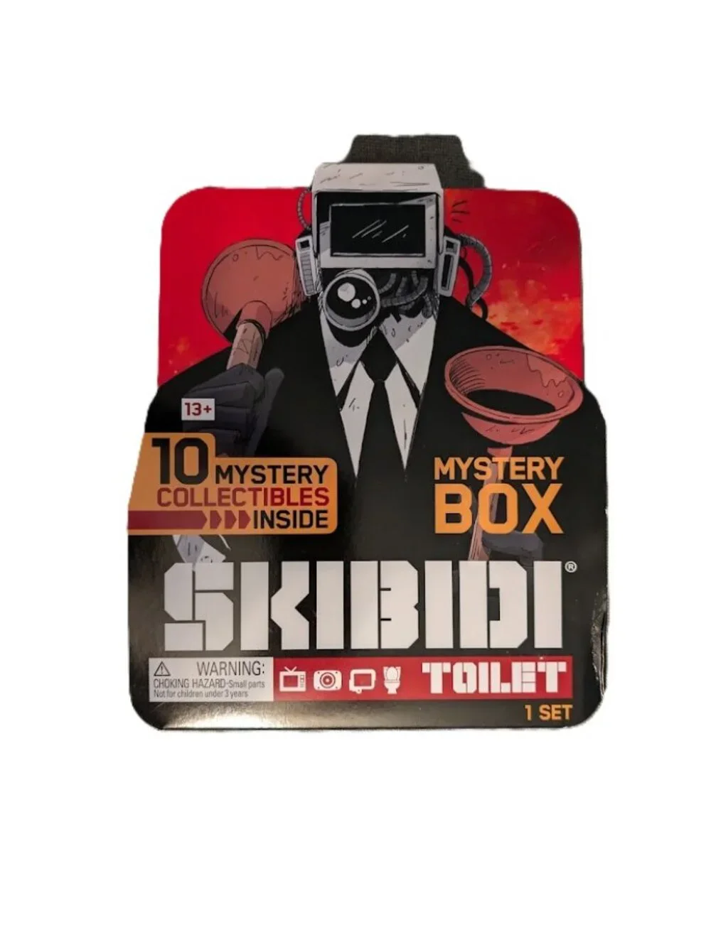 Skibidi Toilet Exclusive Mystery Loot Box 10 Piece Figures